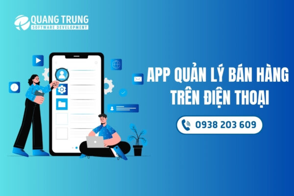 App quản lý bán hàng trên điện thoại