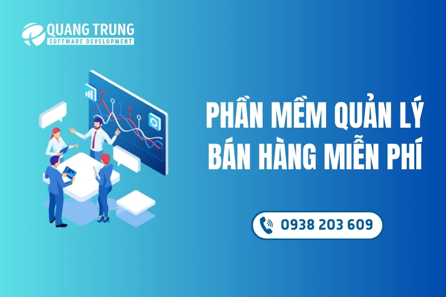 phần mềm quản lý bán hàng miễn phí