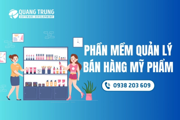 Phần mềm quản lý bán hàng mỹ phẩm