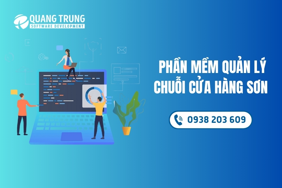 Phần mềm quản lý chuỗi cửa hàng sơn