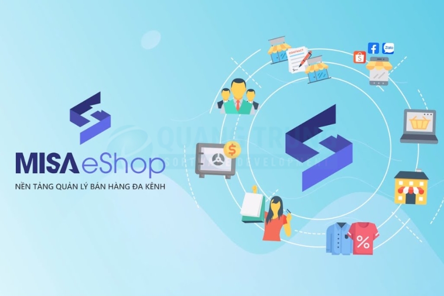 Quản lý bán hàng đa kênh với eShop Misa