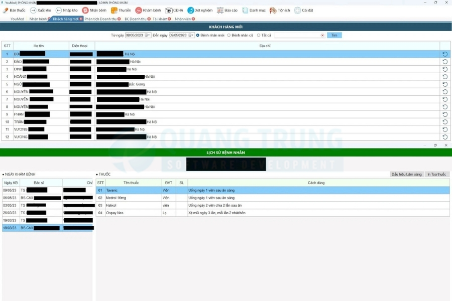 Phần mềm quản lý phòng khám YouMed Clinic