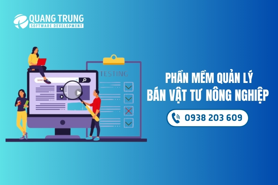 phần mềm quản lý bán vật tư nông nghiệp