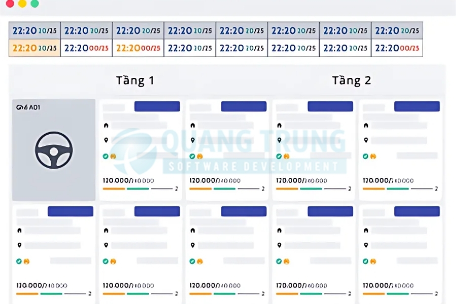 Quản lý nhà xe với phần mềm